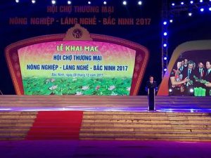 Tưng bừng khai mạc hội chợ Thương mại – Nông nghiệp – Làng nghề Bắc Ninh năm 2017