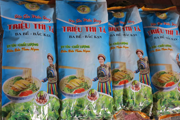 Thương hiệu miến dong Triệu Thị Tá
